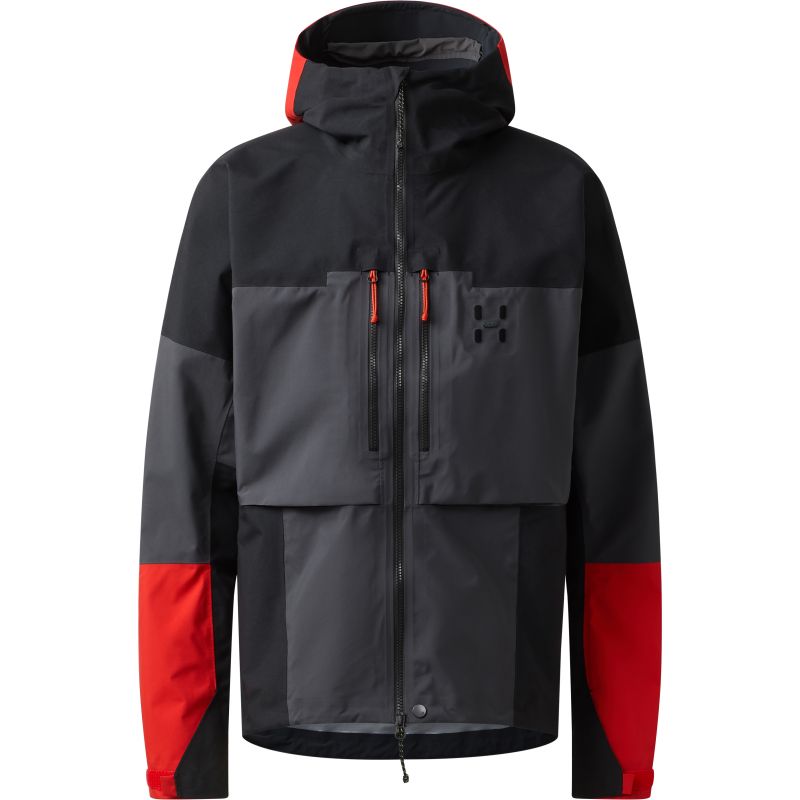 Heren HAGLOFS Spitz GTX Pro II Jas (Magnetite/True Black) toerski jas