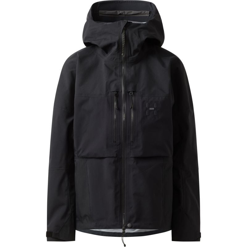 Ski touring jacket HAGLOFS Spitz GTX Pro II Jacket Women (True black) Woman
