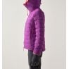 Daunenjacke Bergsteigen HAGLOFS Spitz Down Hood Women (Grape Purple) Women
