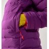 Daunenjacke Bergsteigen HAGLOFS Spitz Down Hood Women (Grape Purple) Women