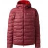 Chaqueta con capucha HAGLOFS ROC Flash Down para hombre (rojo carmín/rojo tech)