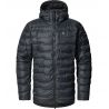 HAGLOFS ROC Flash Down Hood Dunjacka för herr (True black) Homme