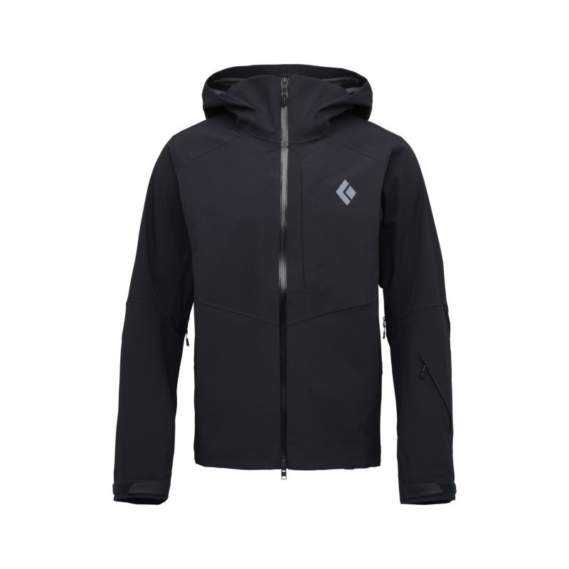 Veste ski de randonnée BLACK DIAMOND M RECON STRETCH SHELL (Black) Homme