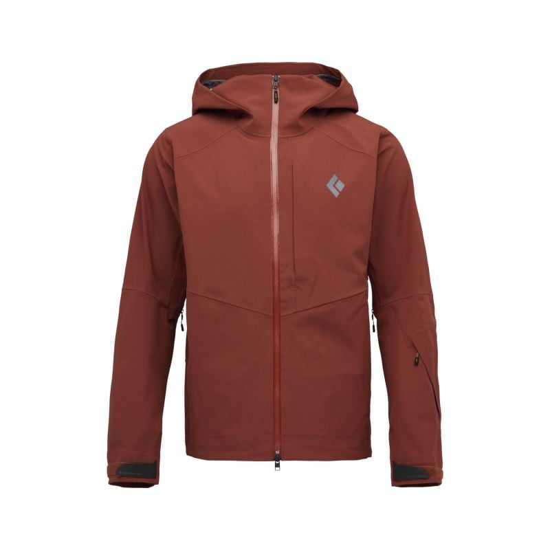 Turskidjacka för herrar Black Diamond M RECON STRETCH SHELL (Järnröd)