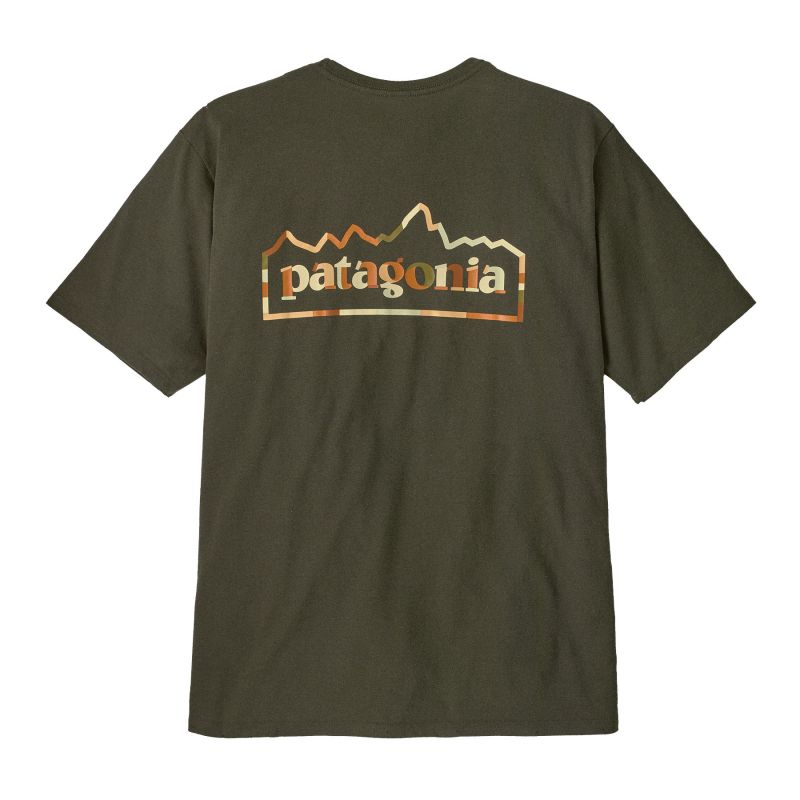 Patagonia M:n Unity Fitz Responsibili-Tee (Basin Green) (Basin Green)