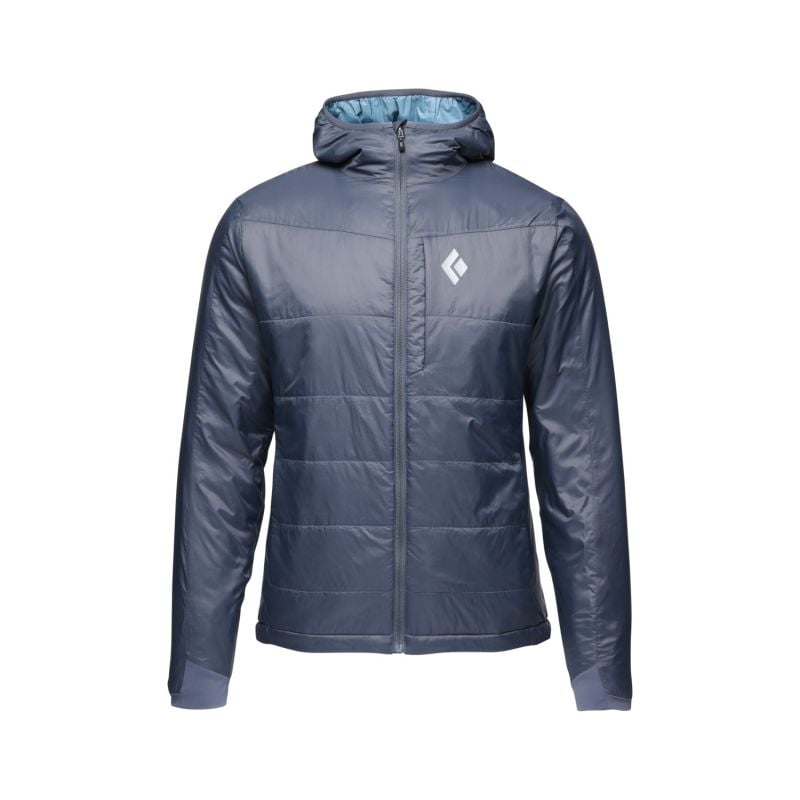 Giacca isolante da uomo Black Diamond M SOLUTION HOODY (Charcoal)