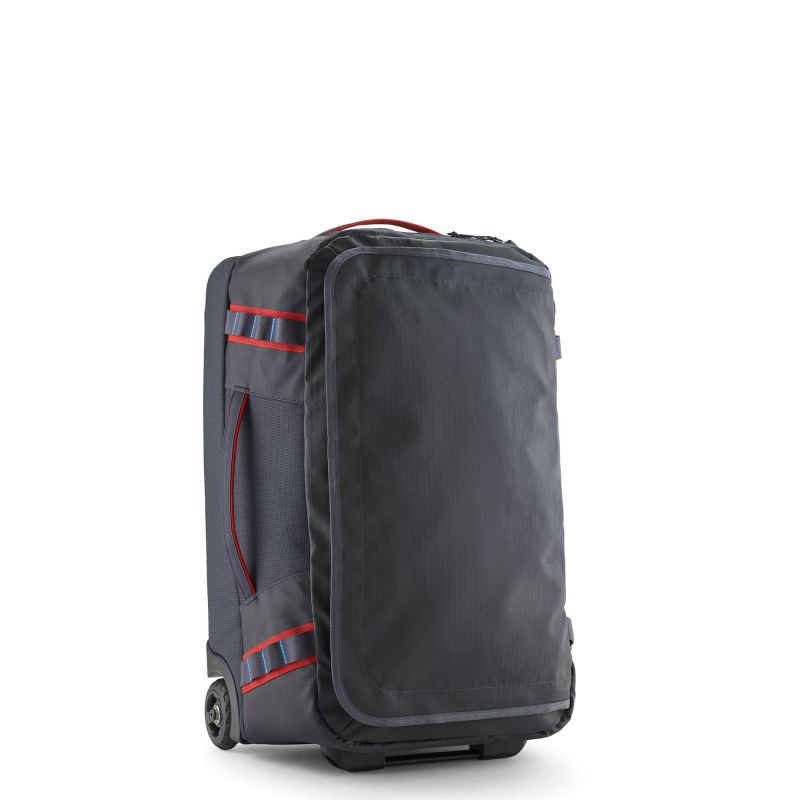 Valigia a rotelle Patagonia Black Hole Wheeled Duffel 40L (Smolder Blue w/Amanita Red)