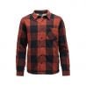 Hemd Black Diamond M PROJECT LINED FLANNEL (Iron Red-Black) Mann