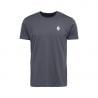 Maglietta Black Diamond M BD BACKCOUNTRY STAMP SS TEE (Carbonio) Uomo