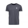 T-skjorte Black Diamond M BD BACKCOUNTRY STAMP SS TEE (Carbon) Man