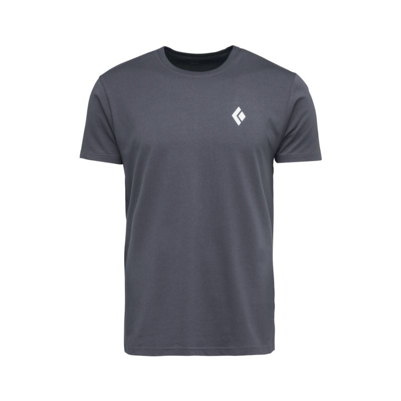 T-shirt Black Diamond M BD BACKCOUNTRY STAMP SS TEE (Carbon) Man
