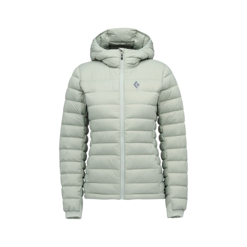 Donsjack Black Diamond W ACCESS DOWN HOODY (Agave) Dames