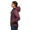 Geïsoleerde damesjas Black Diamond W SOLUTION HOODY (Fig)