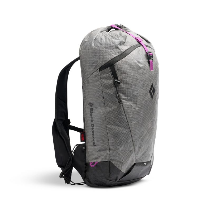 Mochila esquí de travesía Black Diamond CIRQUE ULTRA 25 (Gris tormenta)