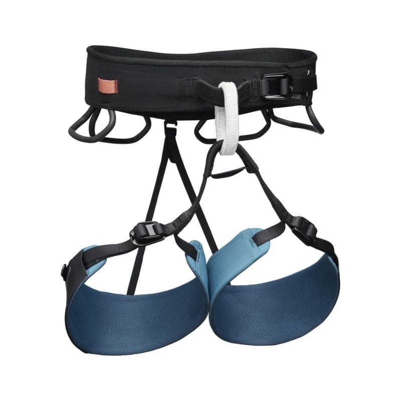Damesklimgordel Black Diamond W SOLUTION GUIDE HARNESS (Creek Blue)