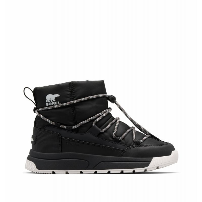 Stivale invernale Sorel WHITNEY III SLIP-ON WP (ON WP-Black, Sea Salt) Donna