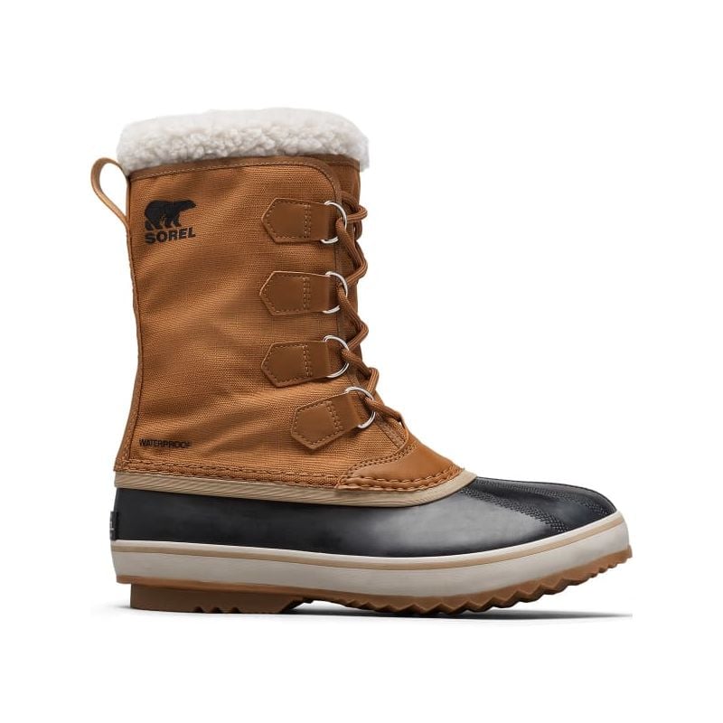 Boots Sorel 1964 PAC NYLON (Camel Brown, Black) Men