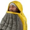 Schlafsack Sea to Summit Spark -9C/15F Down Sleeping Bag Regular (Gelb/Grau)