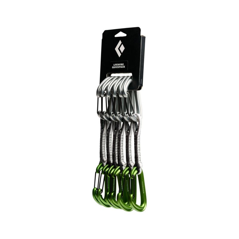 Set snelbinders Black Diamond LITEWIRE QUICKPACK 12 CM