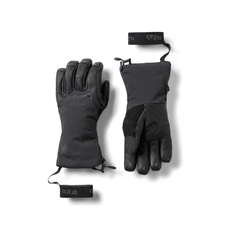 Käsineet Rab Guide GTX Gauntlets (Musta) Miesten käsineet