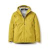 Waterdicht herenjack Rab Firewall Mountain Jacket (Dark Pollen)