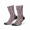 Chaussettes CURLYNAK (Zebre rose)