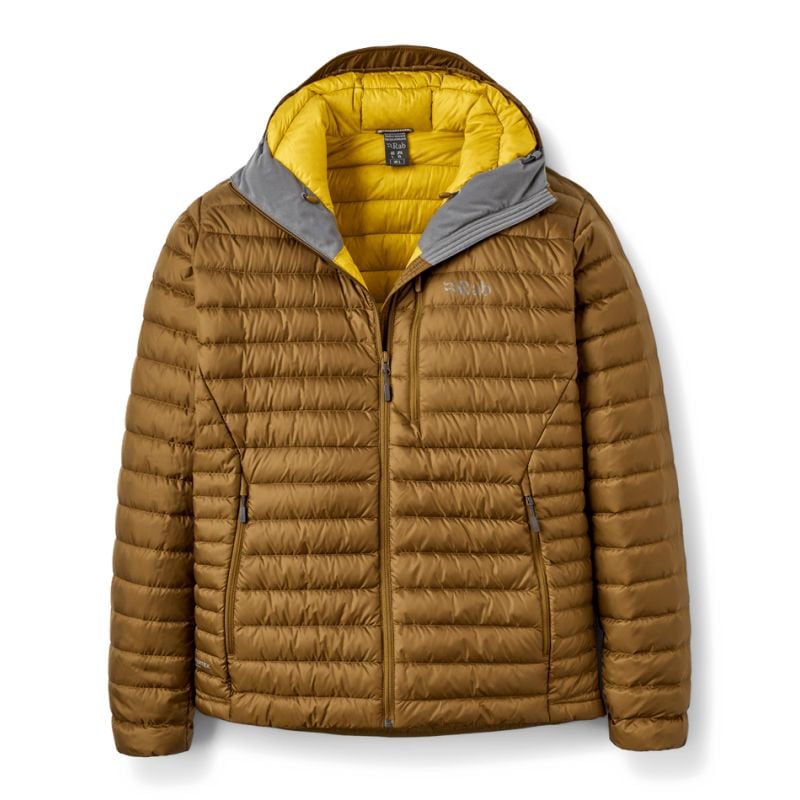 Daunenjacke Rab Microlight Alpine Jacket (Oak) Mann