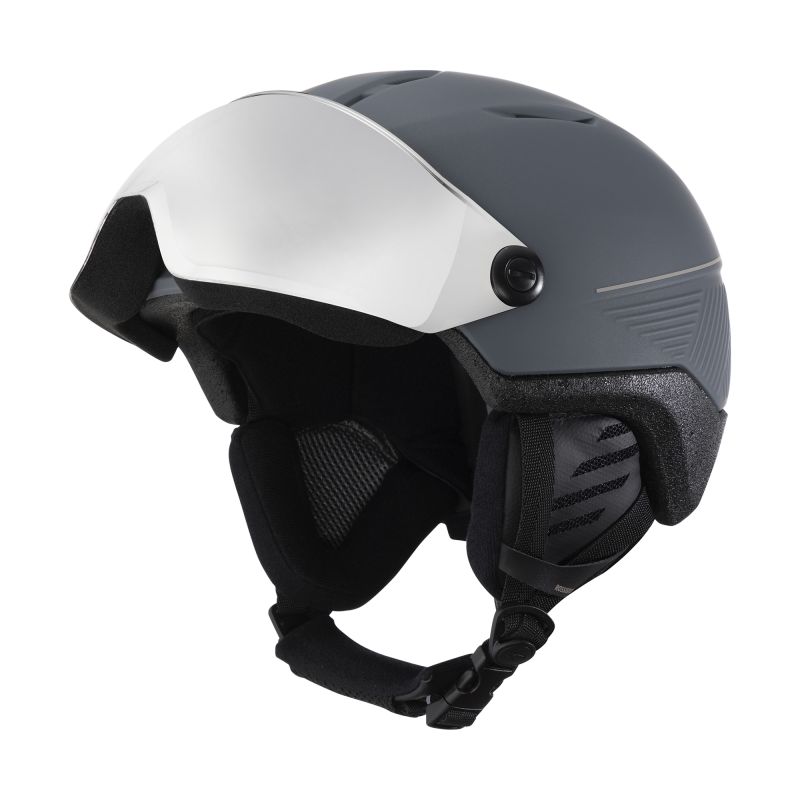 Skihjelm med visir Rossignol FIT VISOR IMPACTS PHOTO (GREY)