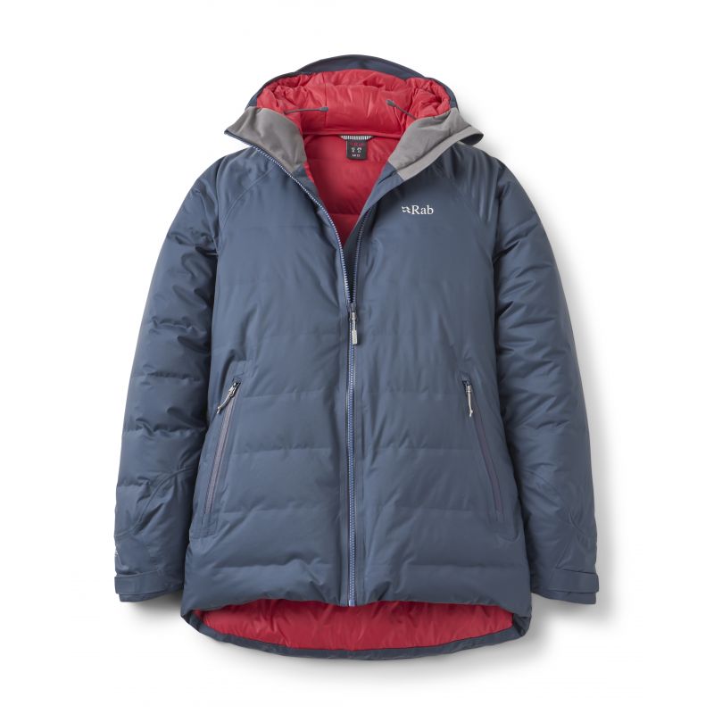 Daunenjacke Rab Valiance Jacket Wmns (Steel) Women