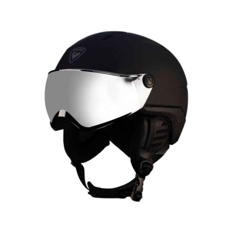 Sk helmet with visor Rossignol FIT VISOR IMPACTS (BLACK)