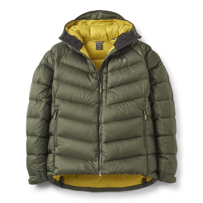 Piumino Rab Glaceon Pro Jacket (Army) Uomo