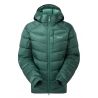 Chaqueta de pluma Rab Glaceon Pro Jacket Wmns (Green Slate) Mujer