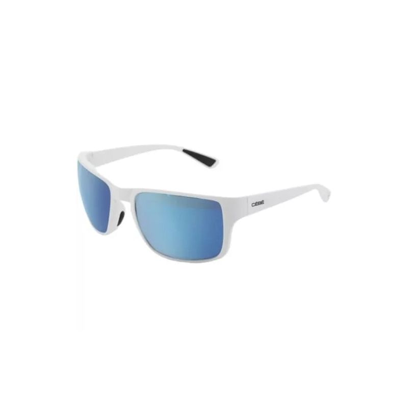 CEBE DRIFT Sunglasses (Matt Translucent/Polarized Blue Mirror CAT 3)
