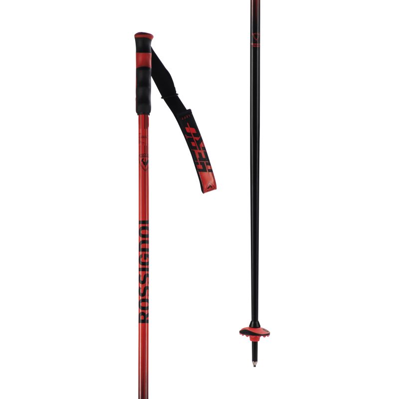 Skistokken Rossignol Hero SL (Zwart/Rood) Unisex