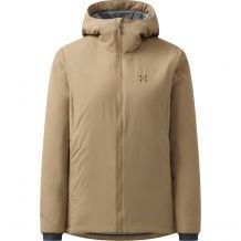 HAGLOFS Mimic Alert Hood geïsoleerde damesjas (Eikenbruin)