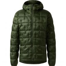 HAGLOFS Capucha de plumón Hede Hombre (Verde alga)