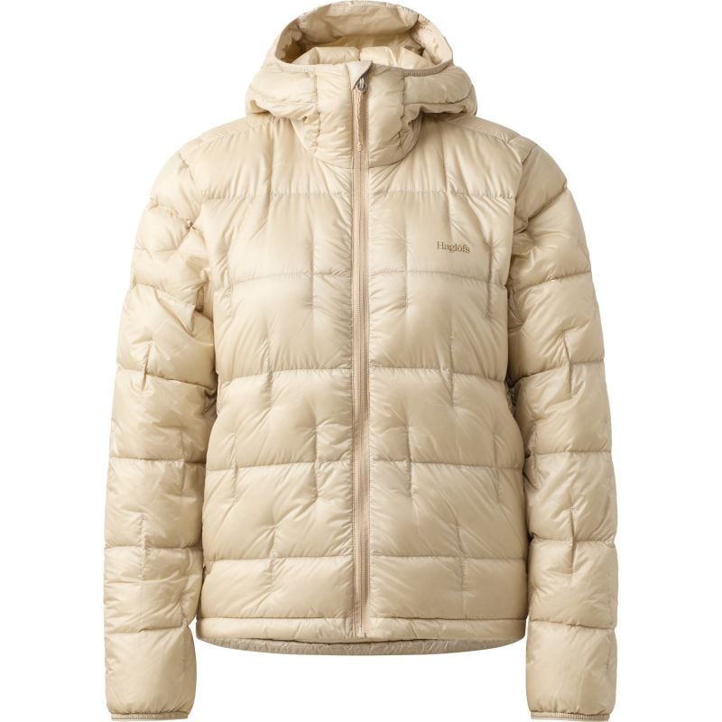 Daunenjacke HAGLOFS Hede Down Hood Women (Chalk Beige) Frau