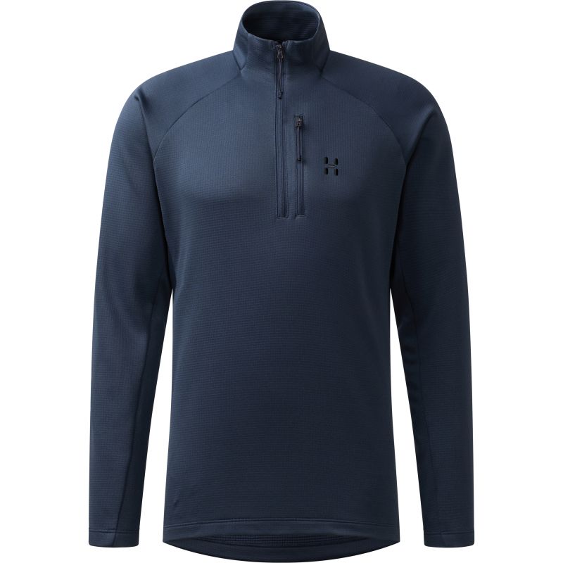 Top a maniche lunghe HAGLOFS Korp Mid Halfzip Uomo (Blu Tarn) Uomo