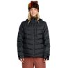 Skidjacka för damer Volcom ESTES PUFF JACKET (BLACK)