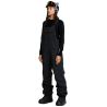 Snowboardoverall for kvinner Volcom CRESTON 3D STRETCH BIB OVERALL (BLACK)