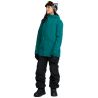 Snowboardoverall for kvinner Volcom CRESTON 3D STRETCH BIB OVERALL (BLACK)