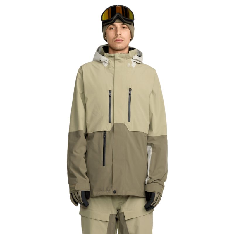 Miesten lumilautatakki Volcom RNGE STRETCH 30K JACKET (MOSS GREEN)