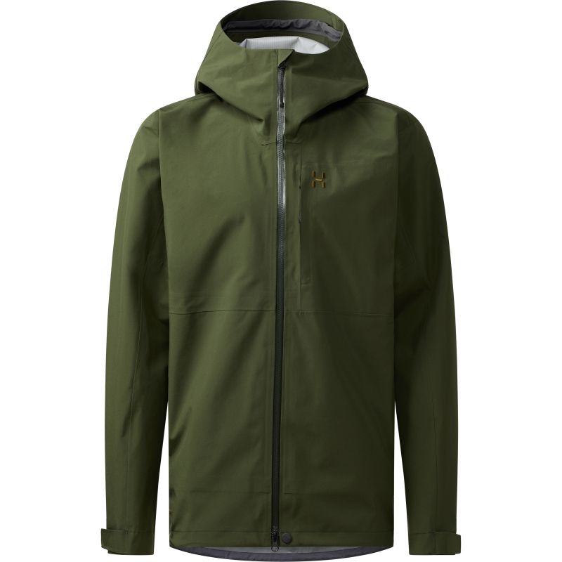 Vandtæt jakke HAGLOFS Front Proof II Jacket Men (Seaweed Green) Mænd
