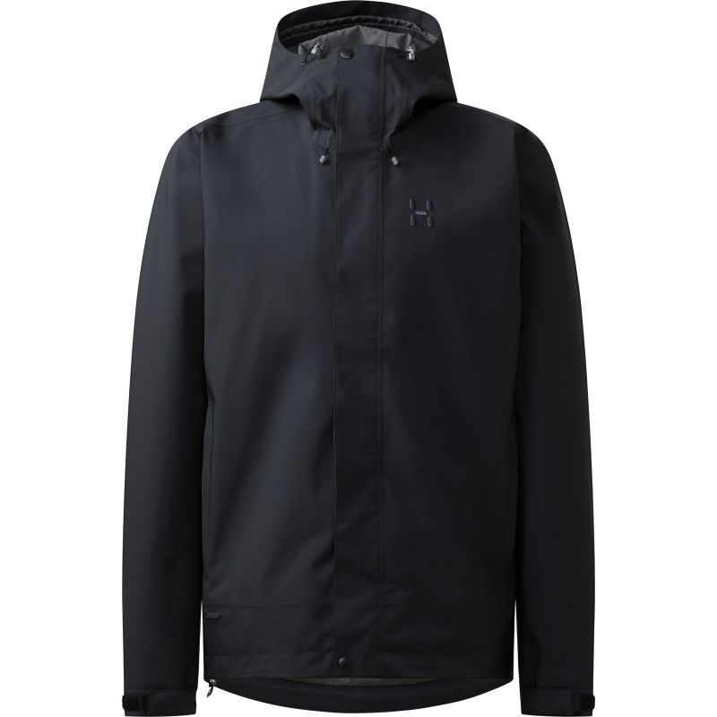 HAGLOFS Breeze Proof Jacket Men (True Black) Männlich