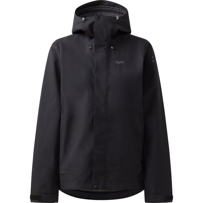 Chaqueta impermeable HAGLOFS Breeze Proof Jacket Mujer (True Black)