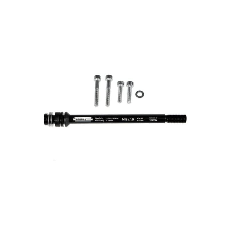Achsadapter Ortlieb Thru Axle M6-Connector 1mm (Black)