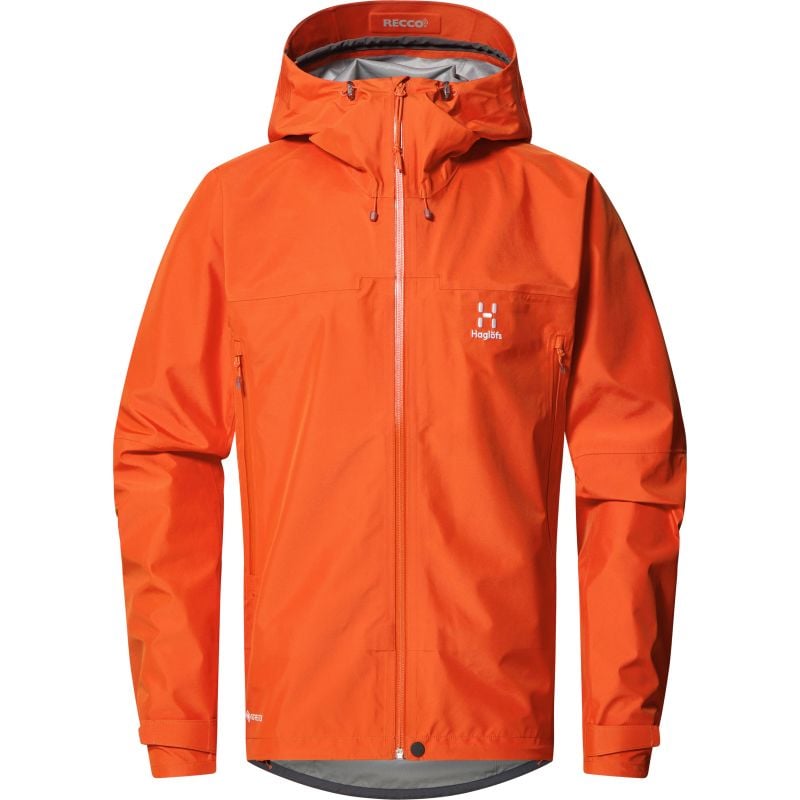 HAGLOFS ROC Flash GTX Giacca Uomo (Habanero) Giacca Gore-Tex da uomo