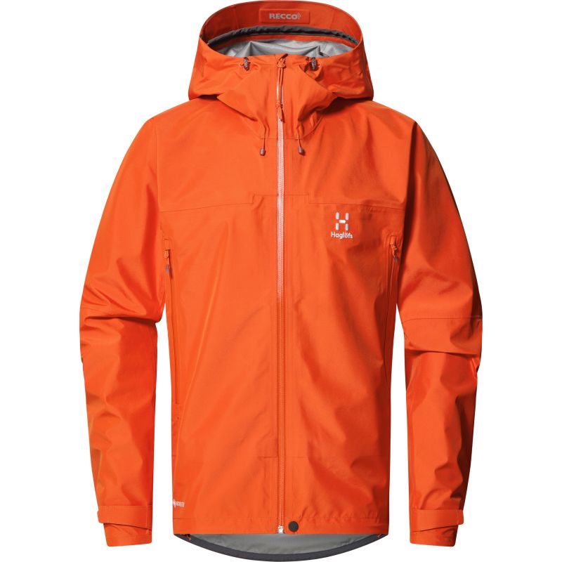 HAGLOFS ROC Flash GTX Jacket Men (Habanero) Gore-Tex jakke for menn