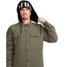 Overhemd Volcom KENSON INS FLANNEL (MILITAIR) Man