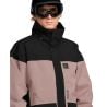 Veste de snowboard VOLCOM KLEVELAND JACKET (MAUVE) Homme